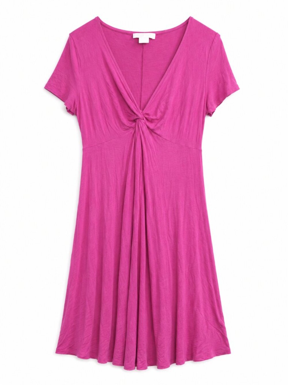 MICHAEL KORS | Pink Wrap Front Midi Dress – Women’s Large
